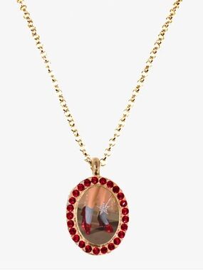 Tarina Tarantino Wizard of Oz Ruby Slippers Necklace